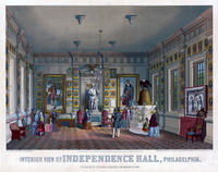 Interior view of Independence Hall, Philadelphia.