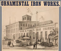 Wood & Perot's ornamental iron works. Philadelphia.