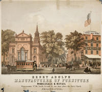 Henry Adolph, manufacturer of furniture wholesale and retail, warerooms no. 36 North Second St., one door above the Christ Church Philadelphia.