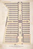 Ground plan; U.S. Army General Hospital at West Philadelphia, Pa. 1862.