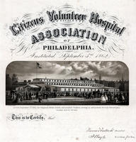 Citizens Volunteer Hospital Association of Philadelphia. Instituted, September 5th 1862.