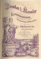 Breuker & Kessler lithographers, engravers & printers. S. W. corner 7th & Chestnut sts. Philadelphia. Particular attention paid to all kinds of commercial engraving.