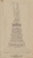 Outline of the monument to liberty to be erected in Independence Square, Philadelphia