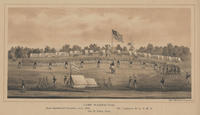 Camp Washington, near Centennial grounds, July, 1876. 7th Regiment N.G. Col. E. Clark, Com.