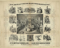 Jas. B. Smith & Co.'s Philada. blank book manufactory. Jas. B. Smith & Co. booksellers and blank book manufacturers. 207 Market St. above 5th Philadelphia.