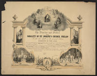 The directory and prefect of the Sodality of St. Joseph's Church, Philada. To all who shall see the present letters greeting in the Lord.