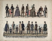 Fashions for fall and winter 1848-9 by S.A. & A.F. Ward, no. 62 Walnut Street, Philadelphia, Pa.