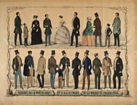 Fashions, fall & winter, 1850-1, by S.A. & A.F. Ward, No. 62 Walnut St., Philadelphia.
