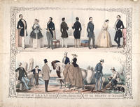 Fashions by S.A. & A.F. Ward, spring & summer 1850, no. 62 Walnut St. Philad.