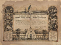 [Certificate of membership on the committee of ships and ship builders in behalf of the Great Central Fair of the States of Pennsylvania, New Jersey, and Delaware] Great Central Fair, for the United States Sanitary Commission. Philadelphia June 1864.