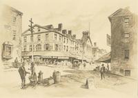 Front Street North from Pine Street