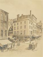 A Busy Corner of Old Down Town