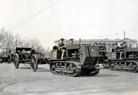 [The 108th Field Artillery, Pennsylvania National Guardsmen, on the Benjamin Franklin Parkway, Philadelphia]