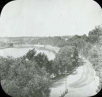 [East River Drive from the Strawberry Mansion Trolley Bridge, Philadelphia.]