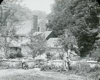 [Livezey House, on the banks of the Wissahickon Creek at Livezey Lane, Germantown, Philadelphia.]