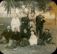 [Group portrait of the Rupp family, Sellersville, Pennsylvania.]