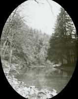 [Scenic views of stream, Pocono Mountains, Pa.]