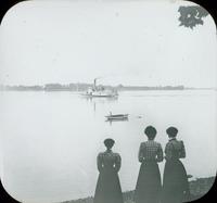 [Steamboat on the Delaware River near Beverly N.J.]