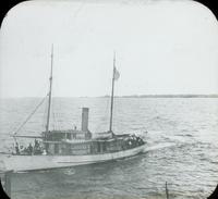 [Willie K. Ridgway steamboat on the Delaware River near Beverly N.J.]