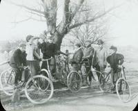 [Bicycling trip, William Harvey and Catharine Rupp Doering and friends.]