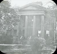 [Dwelling with portico and belvedere cupola.]