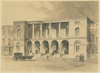 The Second Chestnut street Theatre, 1822-1855