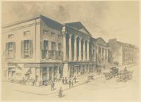 The Old Bank Edifice at the Southwest Corner of Fourth and Chestnut Streets