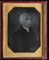 [Portrait of an unidentified elderly man, looking slightly to his left.]
