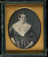 [Madame Marie-Athenaide Le Febvre Buchey, 1800-1874, headmistress of Mrs. Buchey's French & English Seminary for Young Ladies, 260 Spruce Street, Philadelphia.]