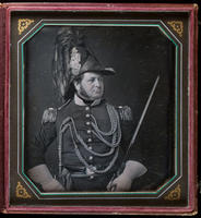 [Pennsylvania militia man in full uniform.]
