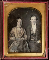 [Portrait of an unidentified, young couple.]