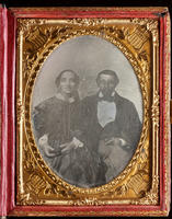 [Portrait of a seated couple, possibly Meyer and Caroline Fleisher.]