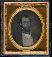 [Portrait of an unidentified, bearded man in a light colored waistcoat.]