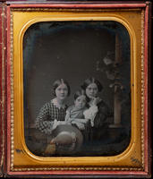 [Potrait of three sisters, Caroline, Mary, and Julianna Wood.]