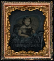 [Portrait of an unidentified seated young girl.]