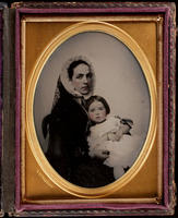 [Mary Elizabeth Garesche and child]