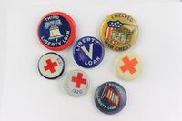 Collection of Red Cross and World War I Pins