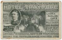 Hotel Traymore, Philadelphia's theatrical headquarters, 11th & Arch Sts.
