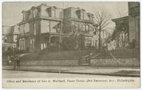 Office and residence of Geo. L. Maitland, piano tuner, 4806 Fairmount Ave., Philadelphia.