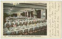 Clover Banquet Room, Bellevue Stratford Hotel, Philadelphia.