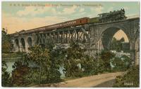 P.R.R. Bridge over Schuylkill River, Fairmount Park, Philadelphia, Pa.
