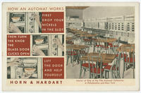 Horn & Hardart's Automat postcards.