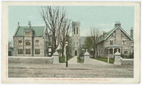 St. Luke's Church and rectory postcards.