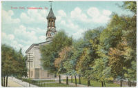 Germantown Town Hall postcards.