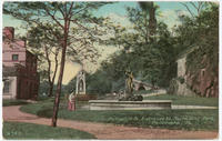 Fairmount Park entrances postcards.