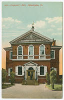 Carpenters' Hall postcards.
