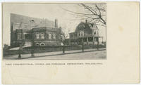 First Congregational Church and parsonage, Germantown, Philadelphia.