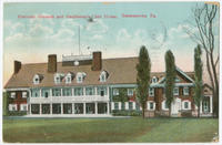 Gentlemen's Club House, Manheim Grounds postcards.