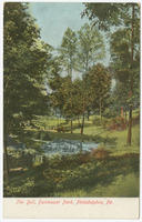 The Dell in Fairmount Park postcards.