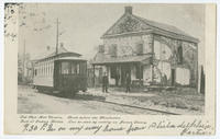 Old Red Hill Tavern. Built before the Revolution. Full of Indian relics. Can be seen by calling on James Emery.